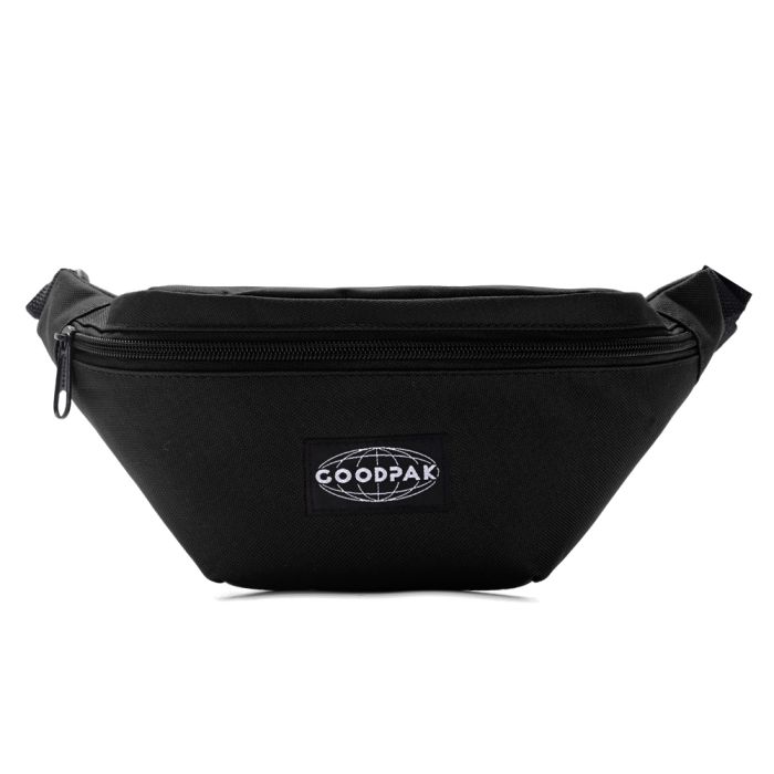 Riñonera Goodpak mujer negro 16.5x23x8.5 cm; x1u