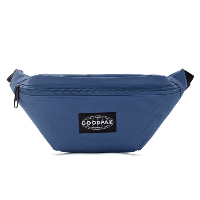 Riñonera Goodpak mujer indigo 16.5x23x8.5 cm x1u.
