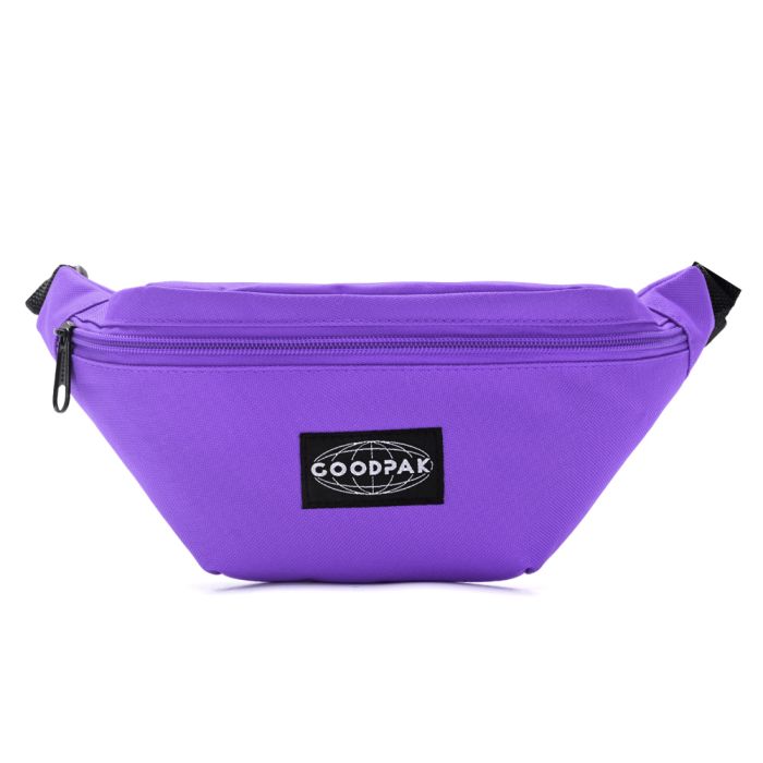 Riñonera Goodpak mujer violeta 16.5x23x8.5 cm x1u.