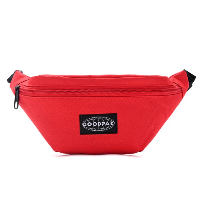 Riñonera Goodpak mujer rojo 16.5x23x8.5 cm x1u.