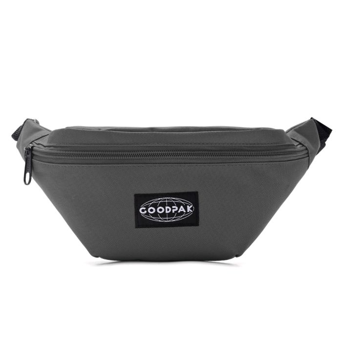 Riñonera Goodpak mujer cemento 16.5x23x8.5 cm; x1u