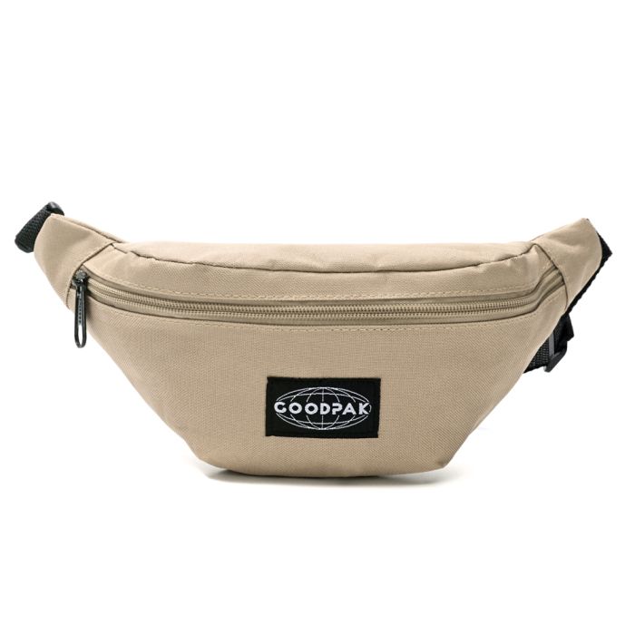 Riñonera Goodpak mujer kaki 16.5x23x8.5 cm; x1u