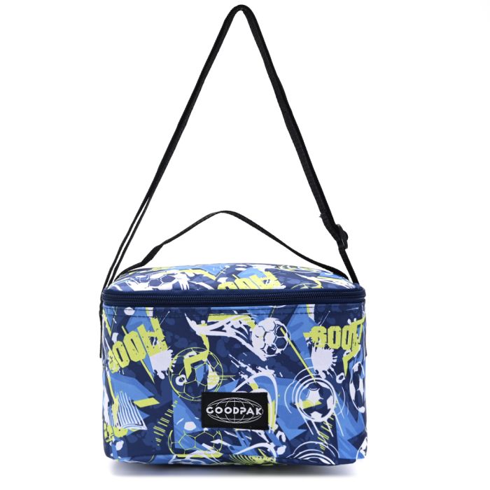 Lunchera Goodpak print Futbol 14x22x15 cm x1u.