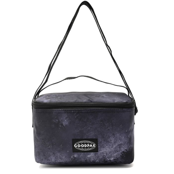 Lunchera Goodpak print Negro jaspeado 14x22x15 cm x1u.
