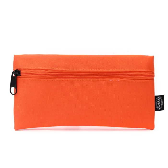 Cartuchera Goodpak naranja 22x11.5 cm x1u.