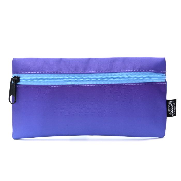 Cartuchera Goodpak print Degrade celeste 22x11.5 cm x1u.