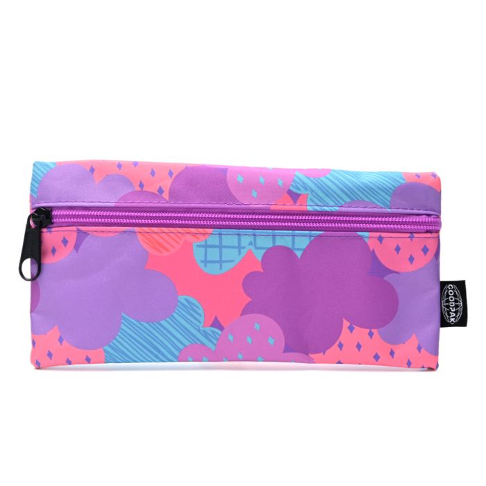 Cartuchera Goodpak print Nubes 22x11.5 cm x1u.