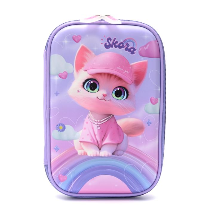 Cartuchera canopla 1 piso termoformada Think Happy Pets lumo 22x16x4cm - x1u