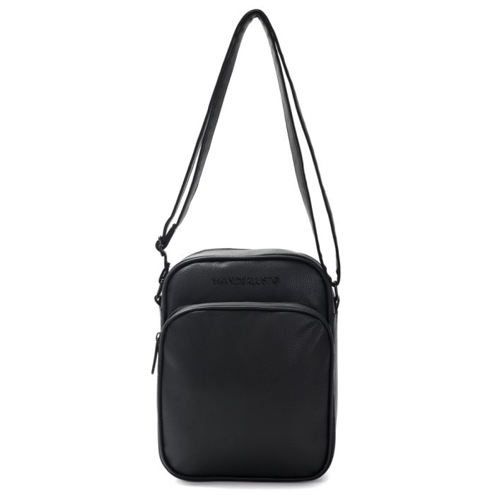 Morral 26x20x8cm PU graneado; x1u