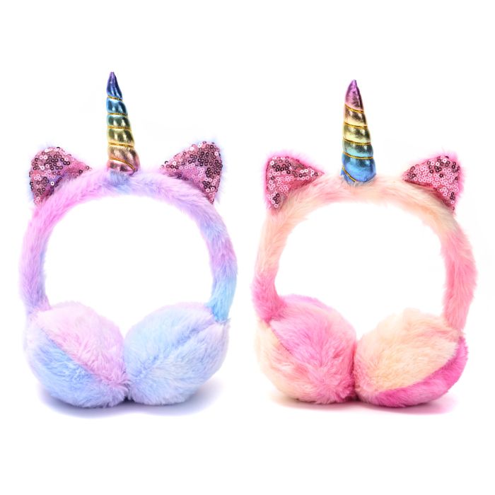 Orejera infantil con unicornio x1u