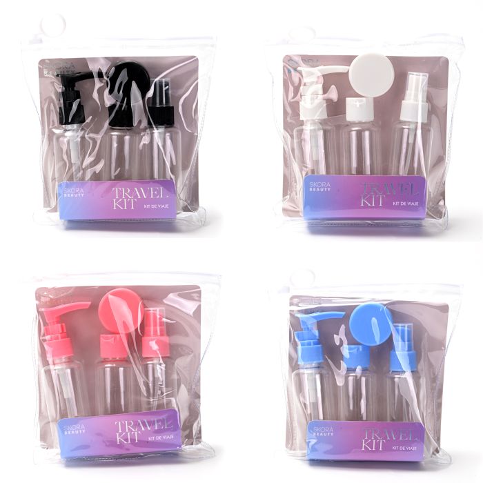 Kit de envases para rellenar x4u