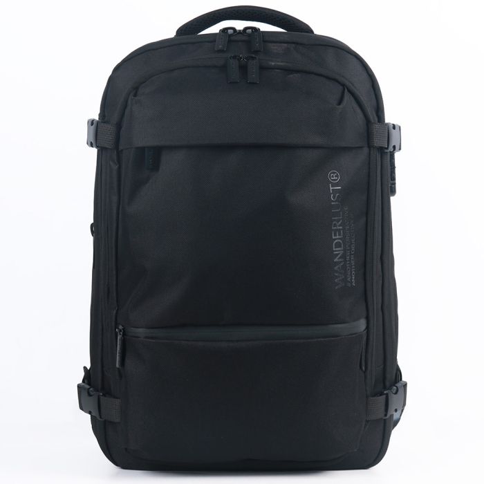Mochila de Compresion al vacio Travel Go WDLT Negro 18.5 pulg cerradura numerica cierres Nro10 .co