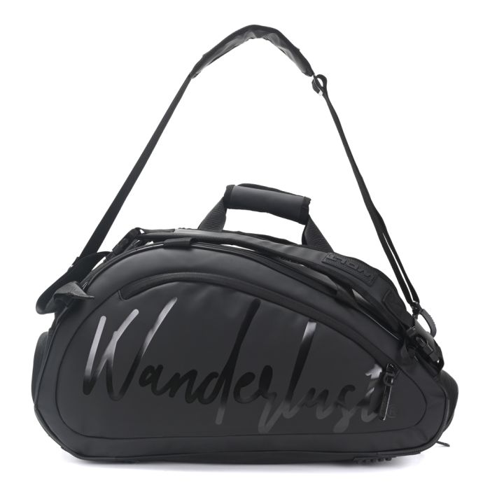 Bolso Padel 59x30x23cm. Dos compartimentos para paleta. Bolsillos con cierre laterales. Compartime
