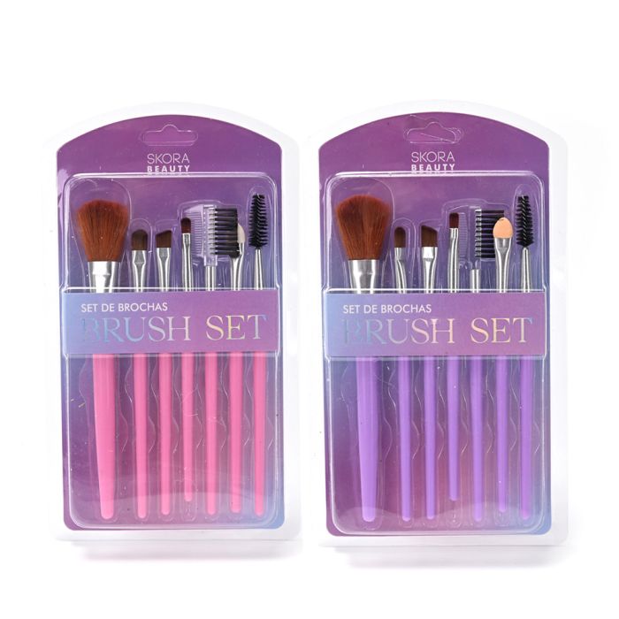 Set brochas de maquillaje x7u