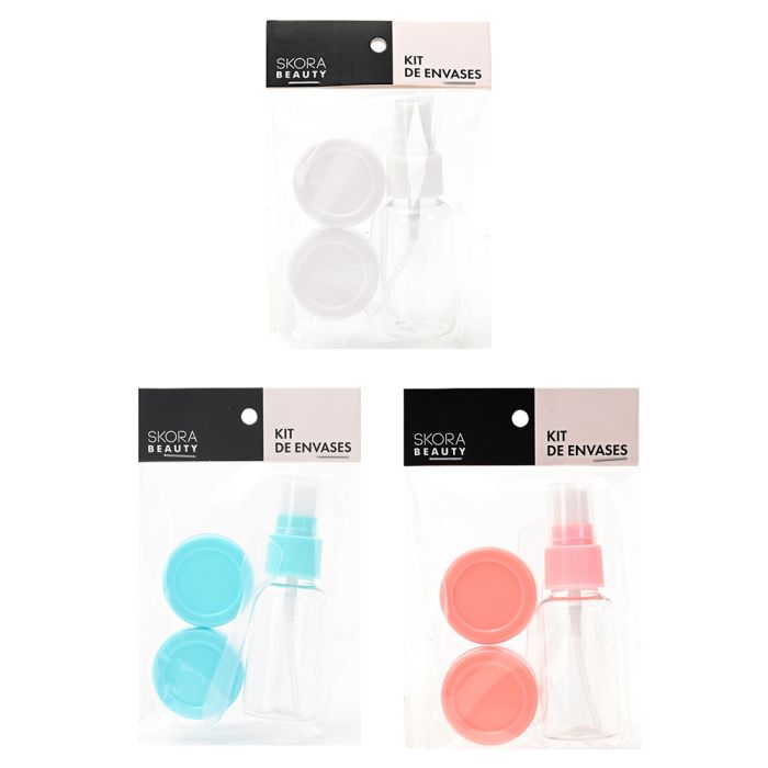 Kit de envases para rellenar x3u