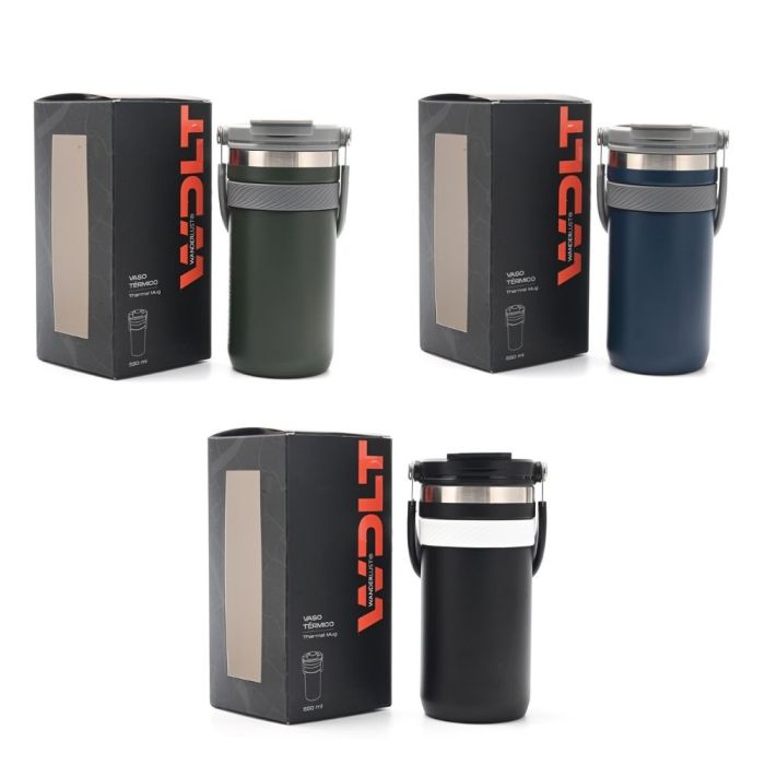 Vaso termico doble pico 550ml; x1u