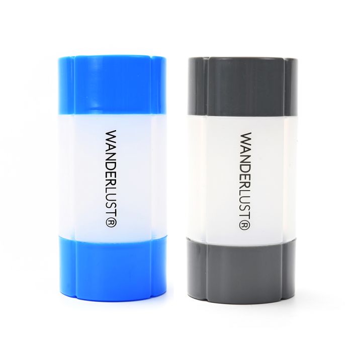 Set Envases Para Rellenar Viaje x 4 Unidades de 60ml cilindrico Wanderlust - x1u
