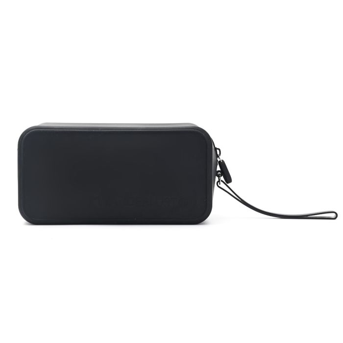 Neceser de viaje de silicona Negro Wanderlust 19x9.7x10cm - x1u