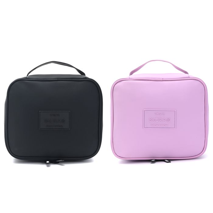 Portacosmetico con organizador interno 23x17x11cm x1 u