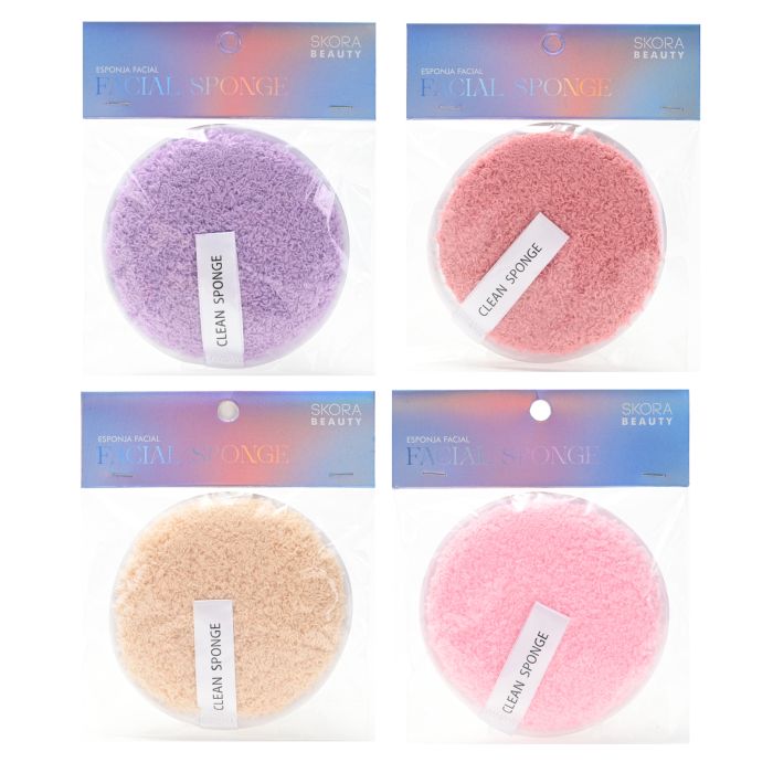 Pad de limpieza facial desmaquillante reutilizable x1u
