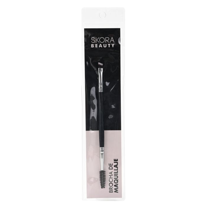 Brocha profesional dual para cejas x1u