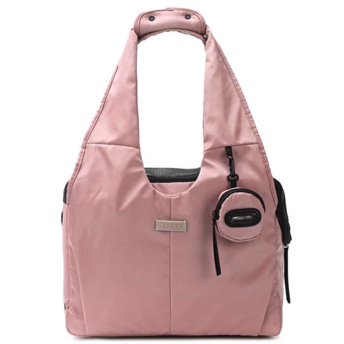 Bolso transportador mascotas Dogo SKR con pouch para bolsas sanitarias 37x30x20cm x1u