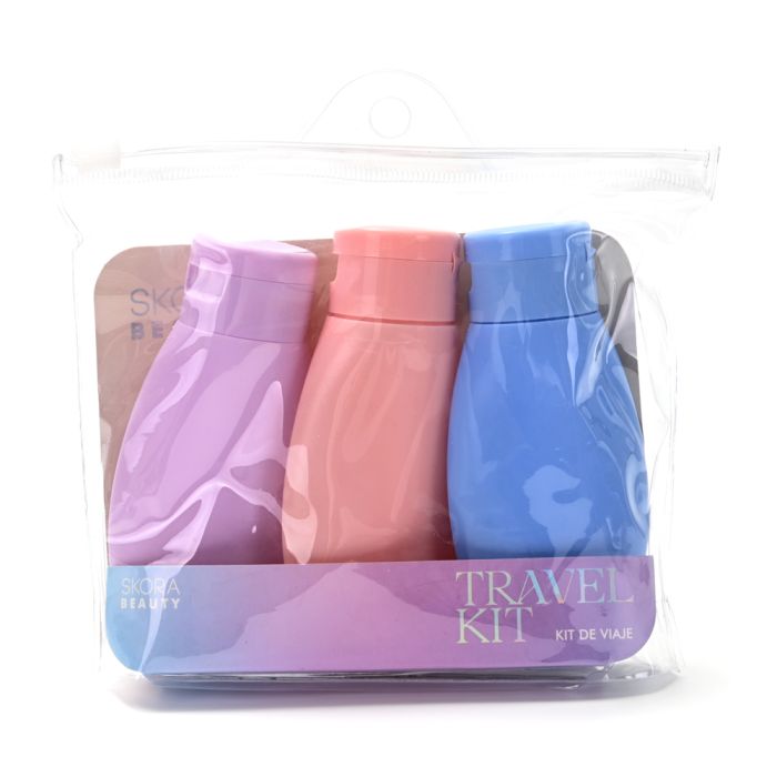 Set botellas de viaje x3 x3u