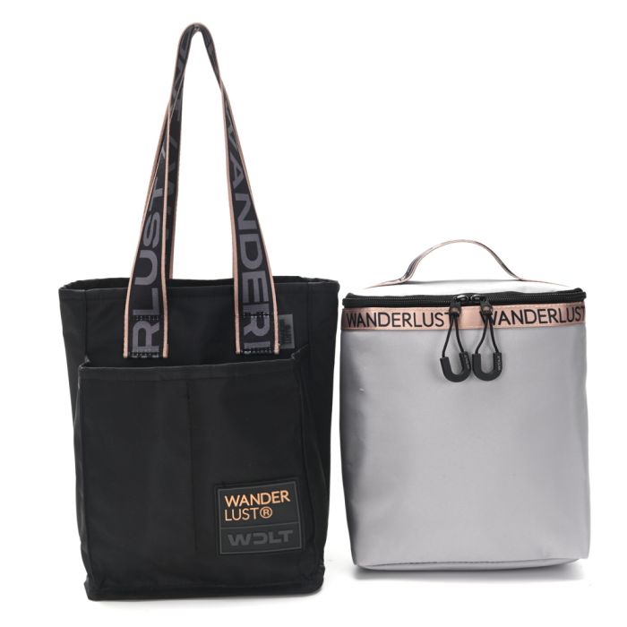Bolso Matero con Cooler Bag desmontable CONSERVADORA: 26cm x 21cm x 9cm BOLSO: 26c x 20cm x 28cm x1