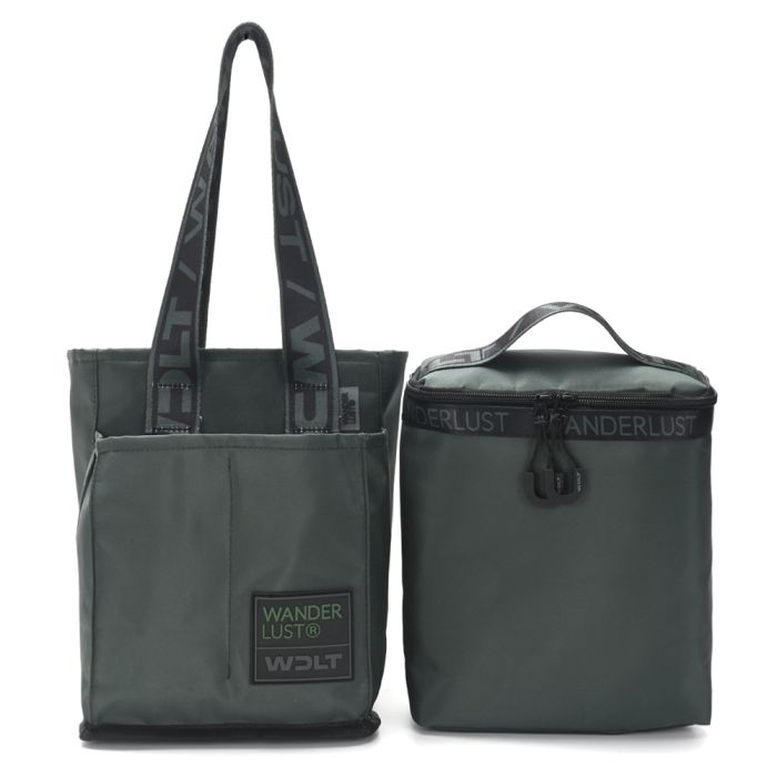 Bolso Matero con Cooler Bag desmontable CONSERVADORA: 26cm x 21cm x 9cm BOLSO: 26c x 20cm x 28cm x1