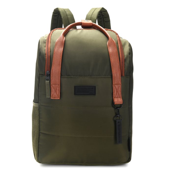 Mochila matero con portanotebook WDLT Urban Nobuk 40x31x18cm x1u