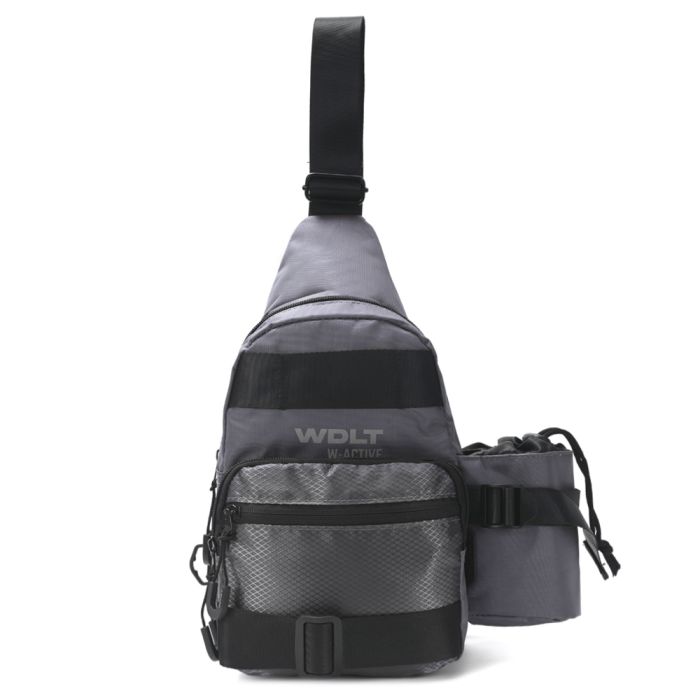Morral Sling WDLT Active con portabotella termico 36x17x7cm x1u