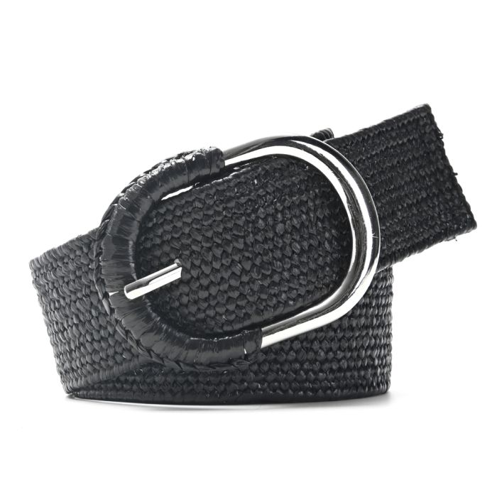 Cinto tejido SKR con hebilla oval 3.8cm x1u