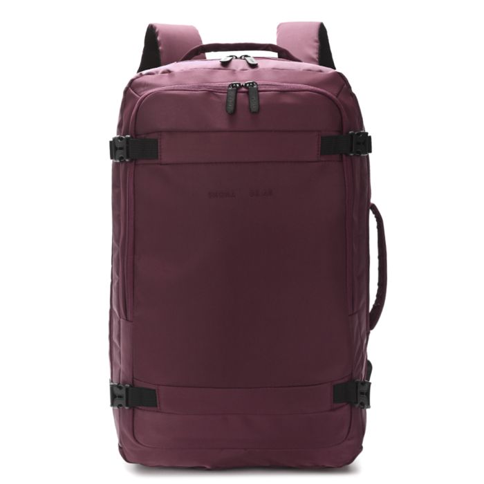 Mochila Travel SKR Chocolate compartimento acolchado portanotebook,expandible,bolsillo oculto en es