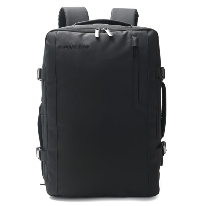 Mochila Travel WDLT Negro compartimento acolchado portanotebook 15,6 pulg, expandible,zapatero,corr