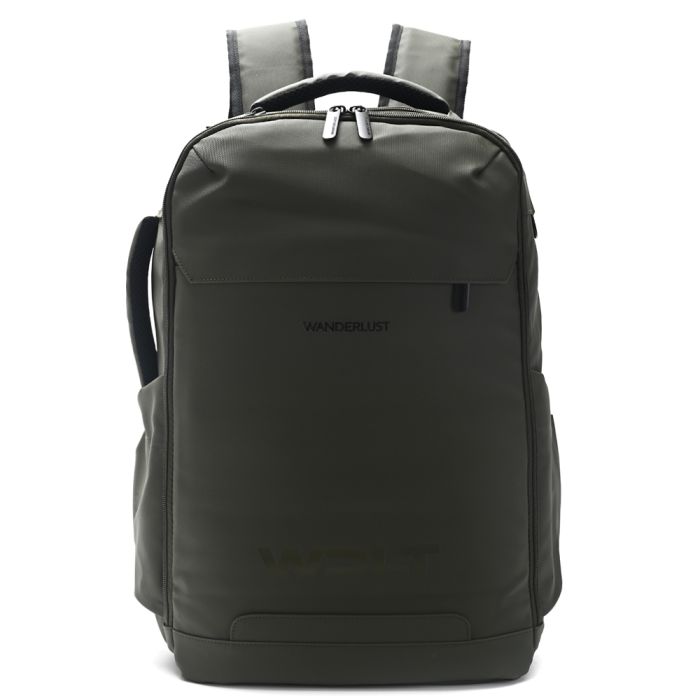 Mochila Maletin WDLT Army con bolsillo portanotebook, expandible,correa de sujecion de equipaje, bo