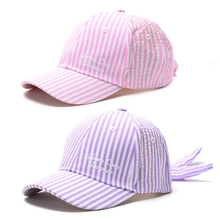 Gorro cap infantil cuadrille con moño x1u