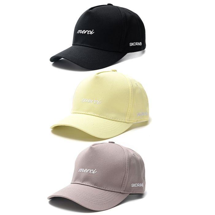 Gorro cap mujer bordada merci SKR x1u