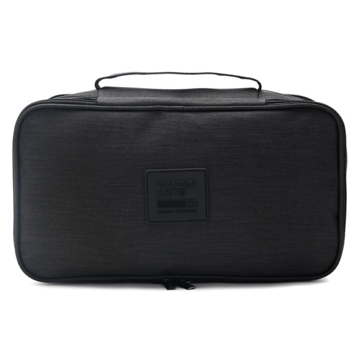 Set Organizador de Ropa Interior WDLT Negro con multiples compartimentos x1u