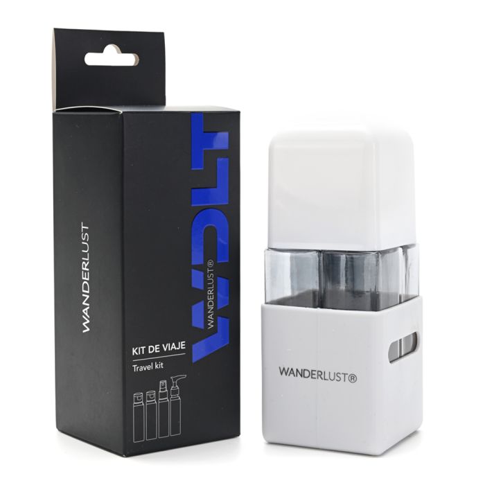 Set Envases Para Rellenar Viaje X 4 Unidades con almacenamiento de 60ml Wanderlust x1u