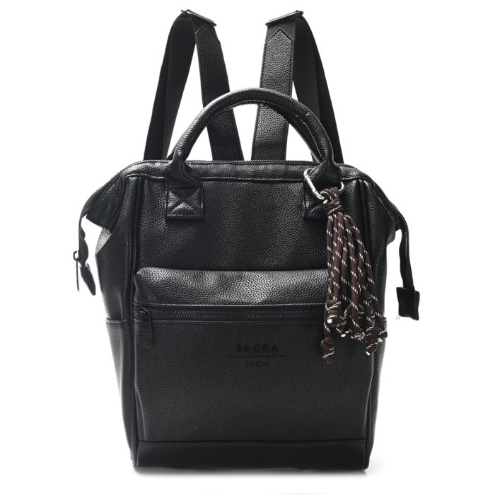 Mochila Boca de Pez SKR Jury PU con llavero 30x23x13cm x1u