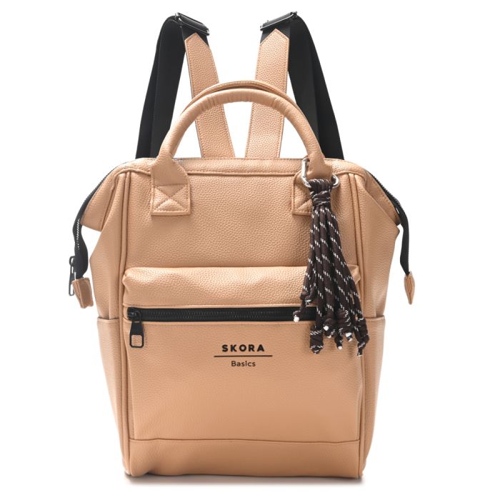 Mochila Boca de Pez SKR Jury PU con llavero 30x23x13cm x1u