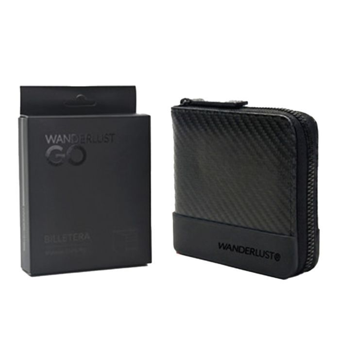 Billetera WDLT con cierre volante y monedero 11x7cm x1u
