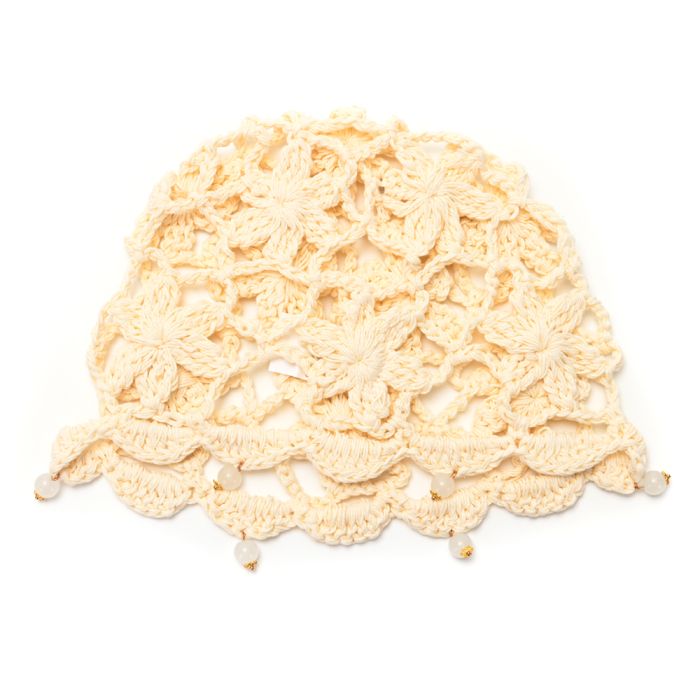 Gorro calado crochet x1u