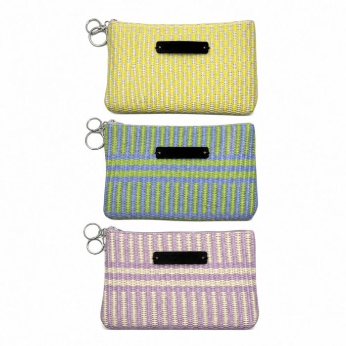 Portacosmetico SKR tejido tramado 18x12cm x1u
