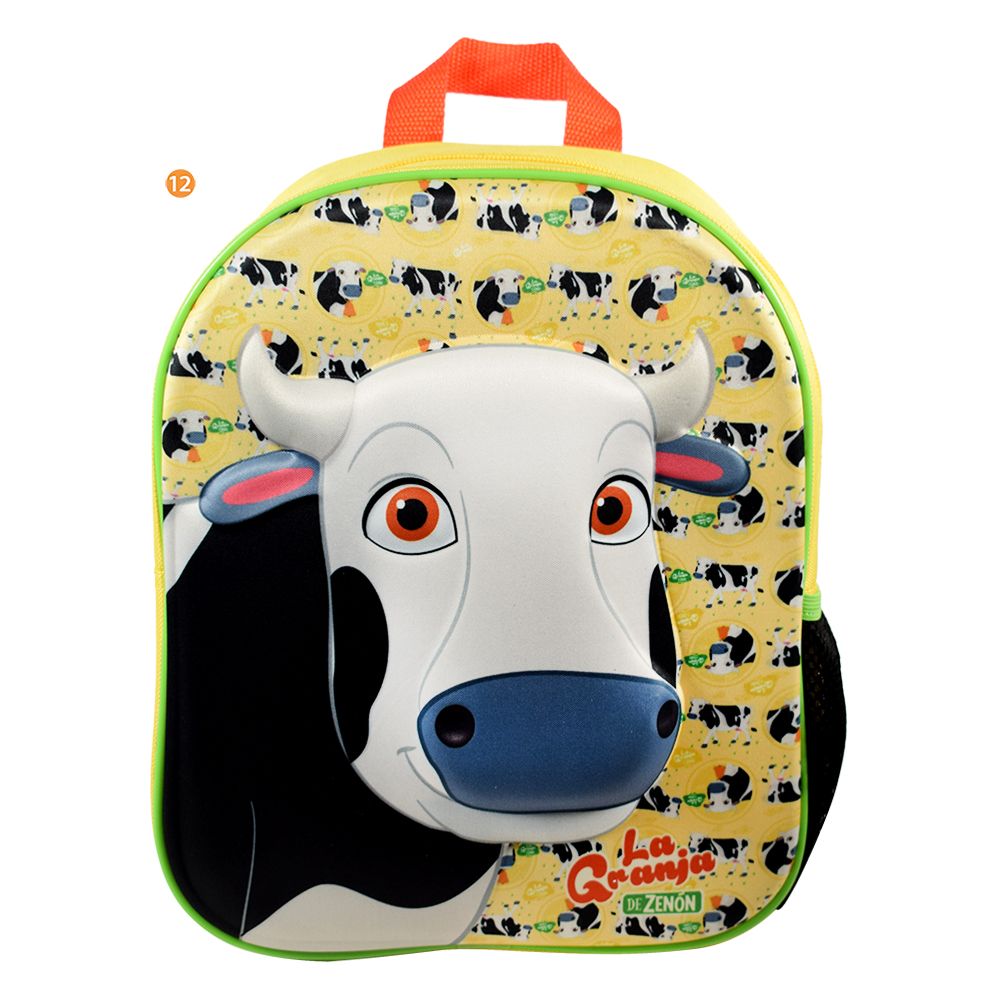 Mochila 3D La Granja De Zenon Vaca Lola 12 Pulg x1u