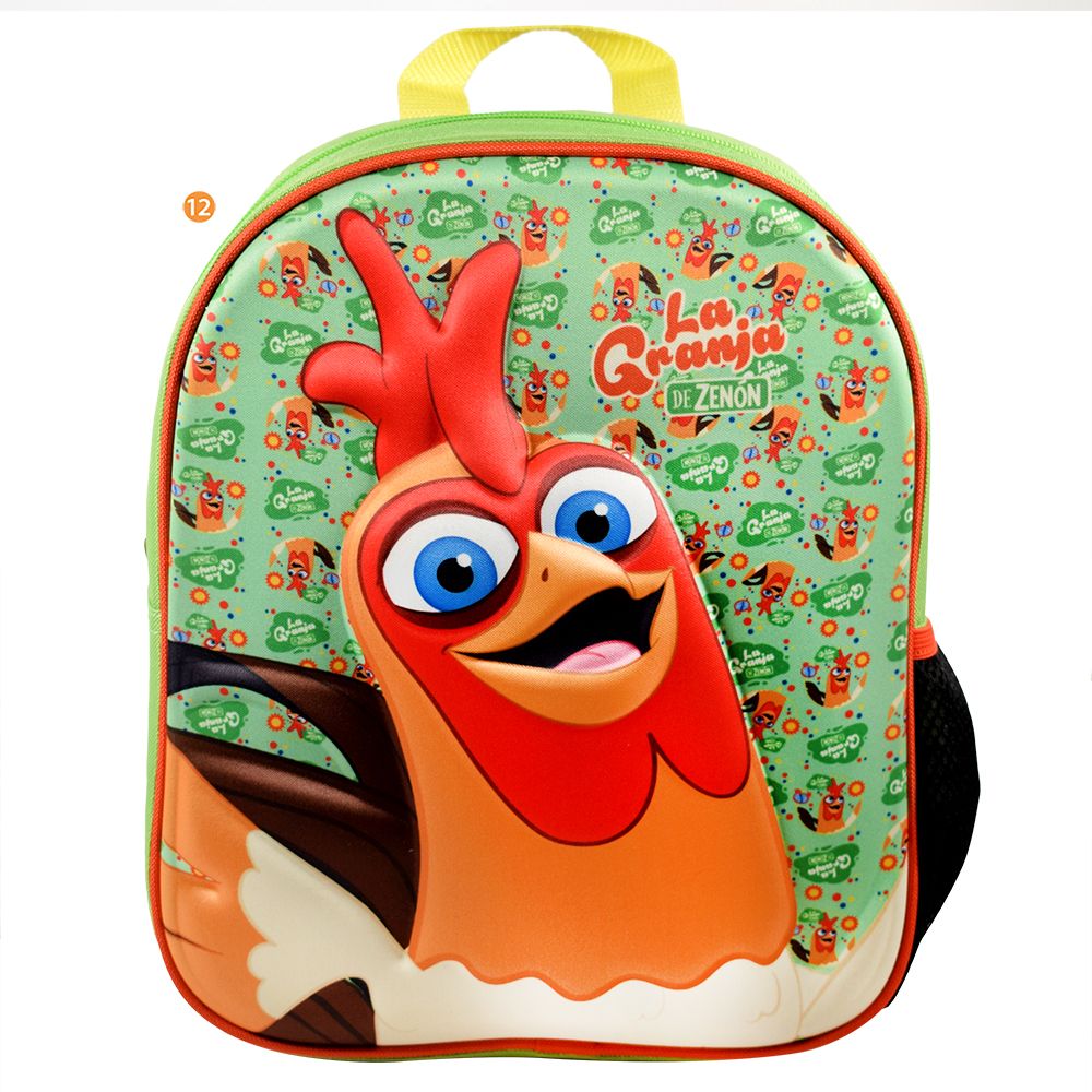 Mochila 3D La Granja De Zenon Vaca Bartolito 12 Pulg x1u
